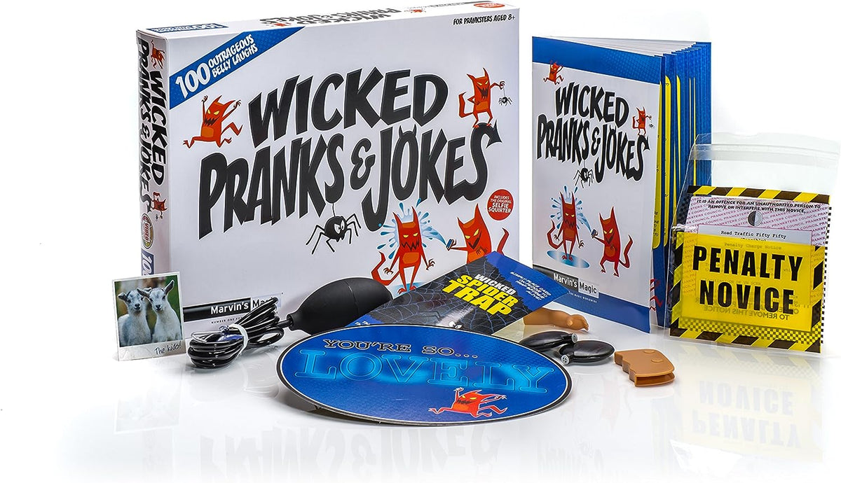 Wicked Pranks & Jokes Set