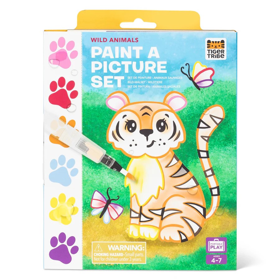 Wild Animals Paint A Picture