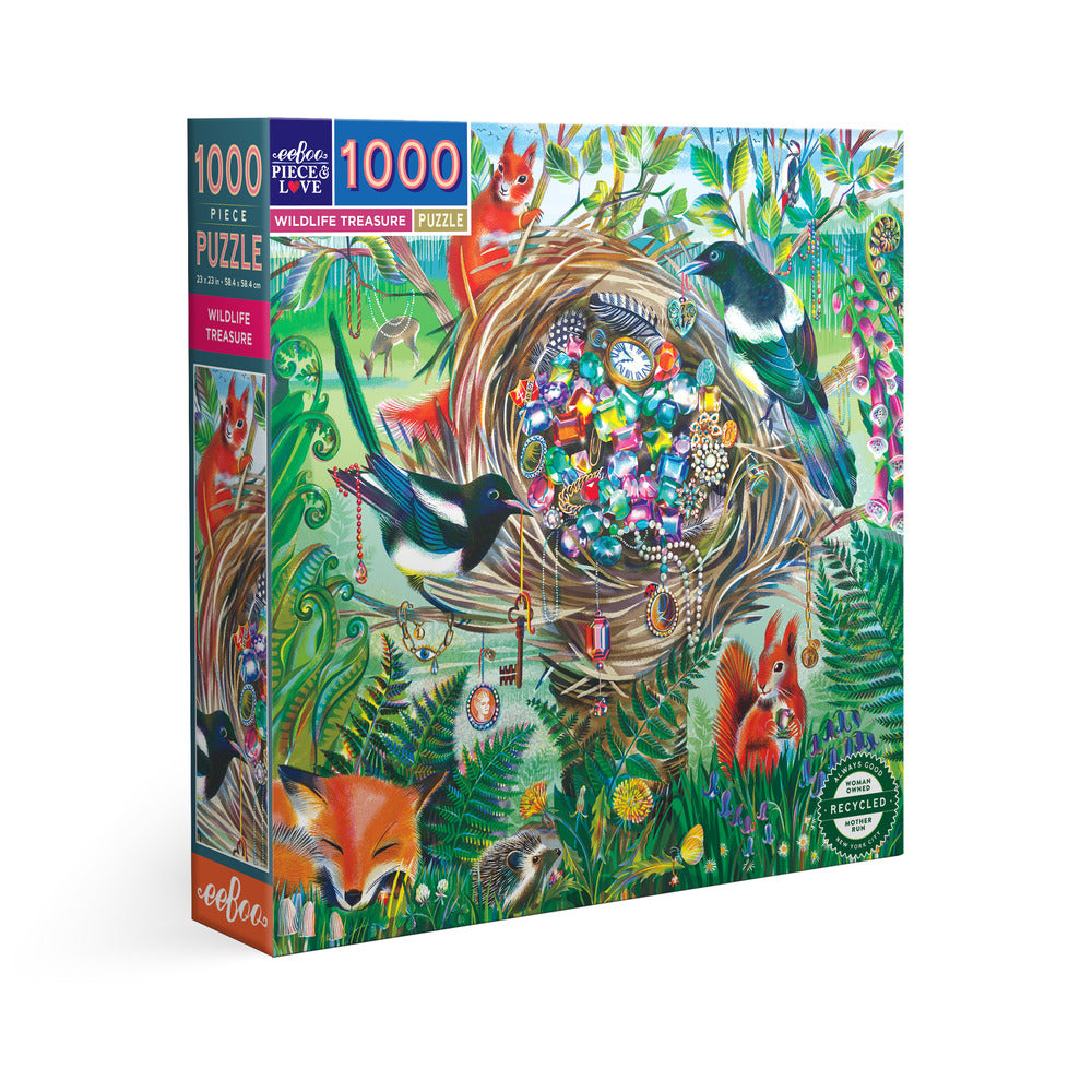 Wildlife Treasure 1000pc Puzzle