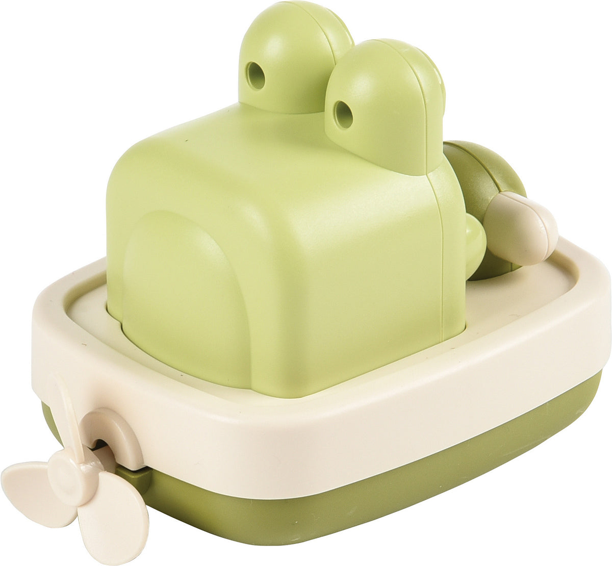Wind Up Frog in Boat