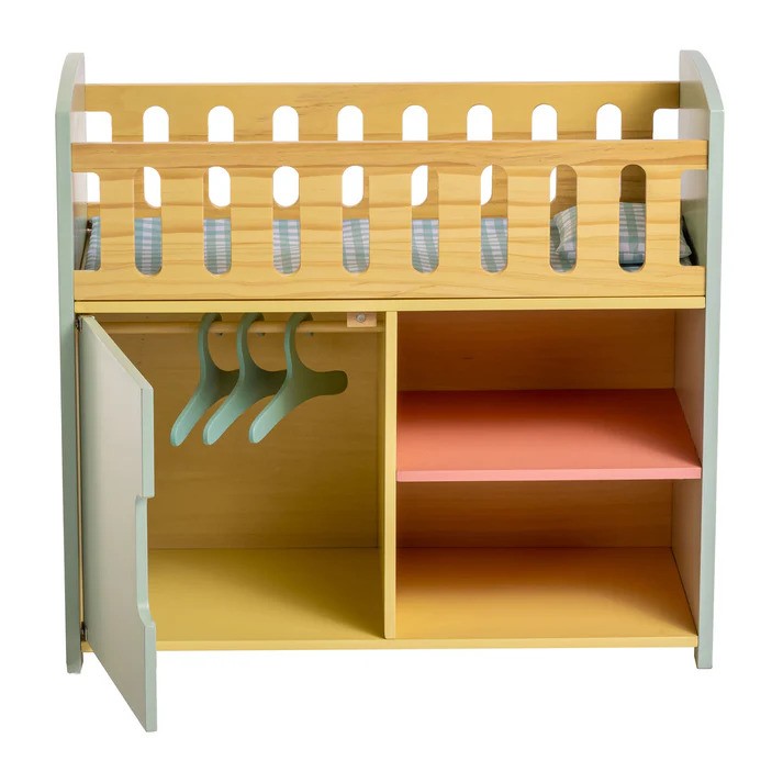 Wooden Crib/Changing Station