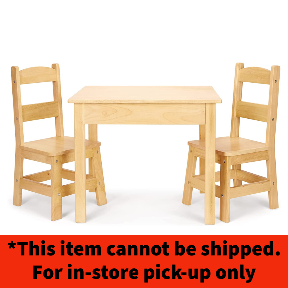 Wooden Table & Chairs Set