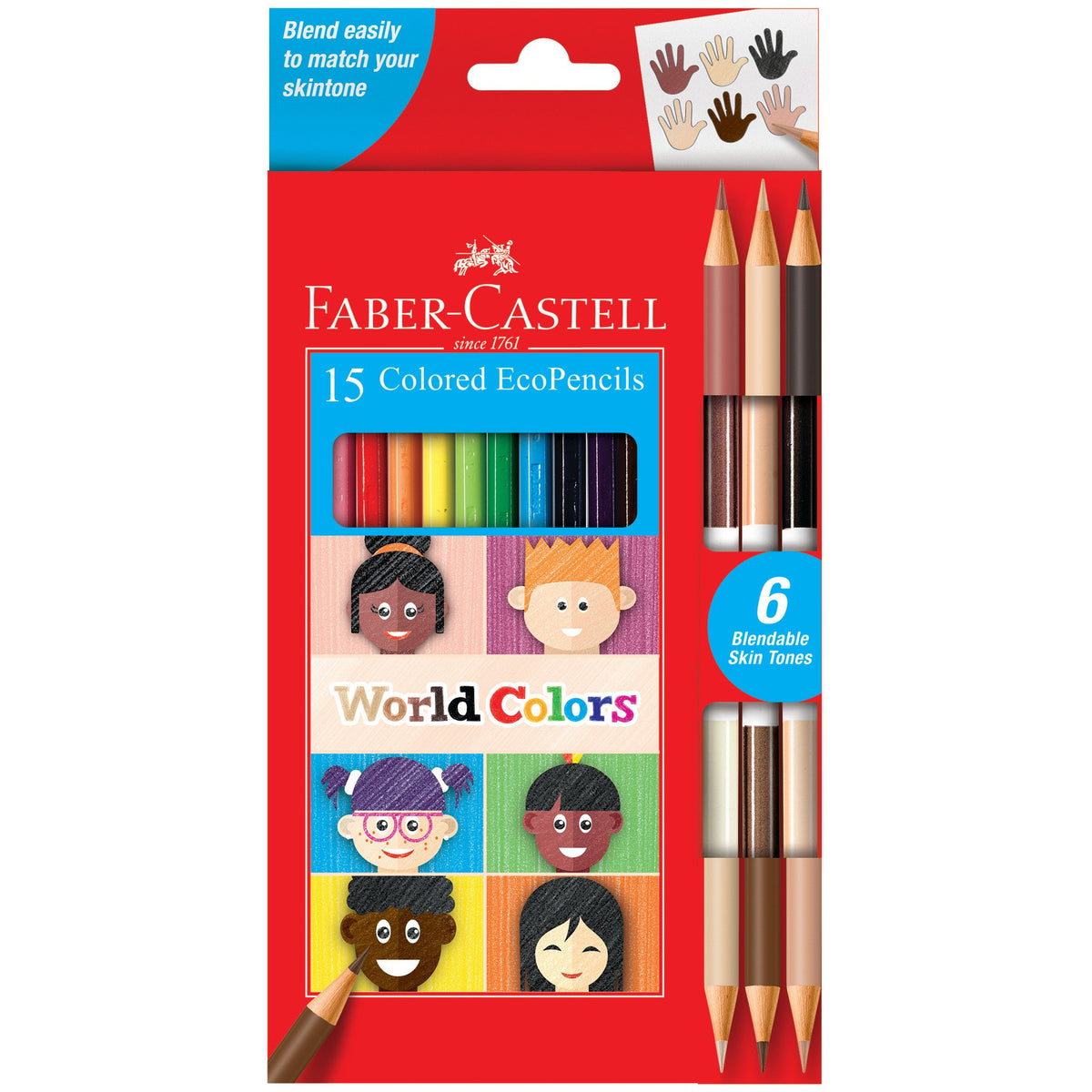 World Colors Eco Pencils 15ct