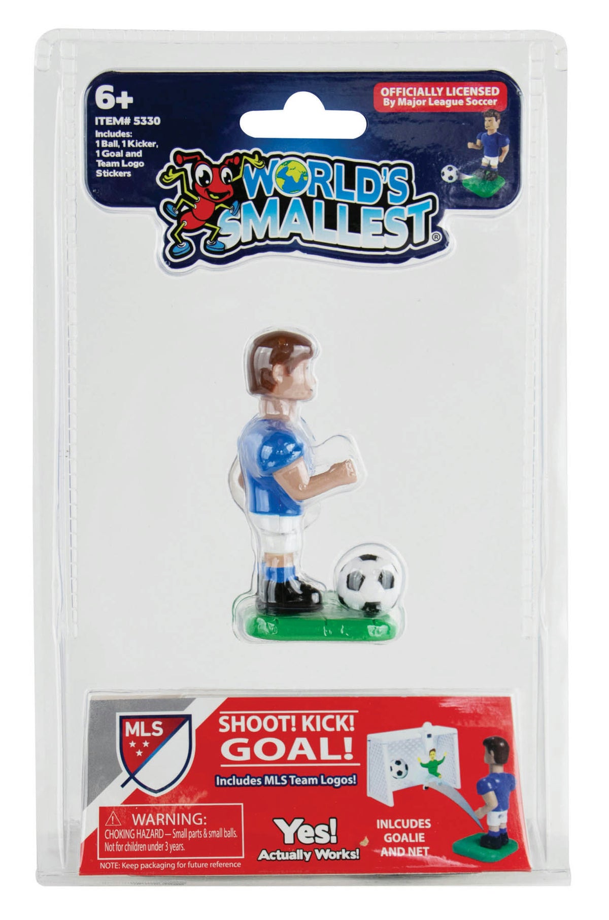 World's Smallest Major League Soccer Kicker