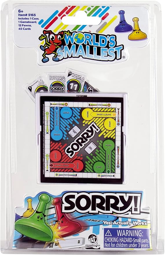 World’s Smallest Sorry Game