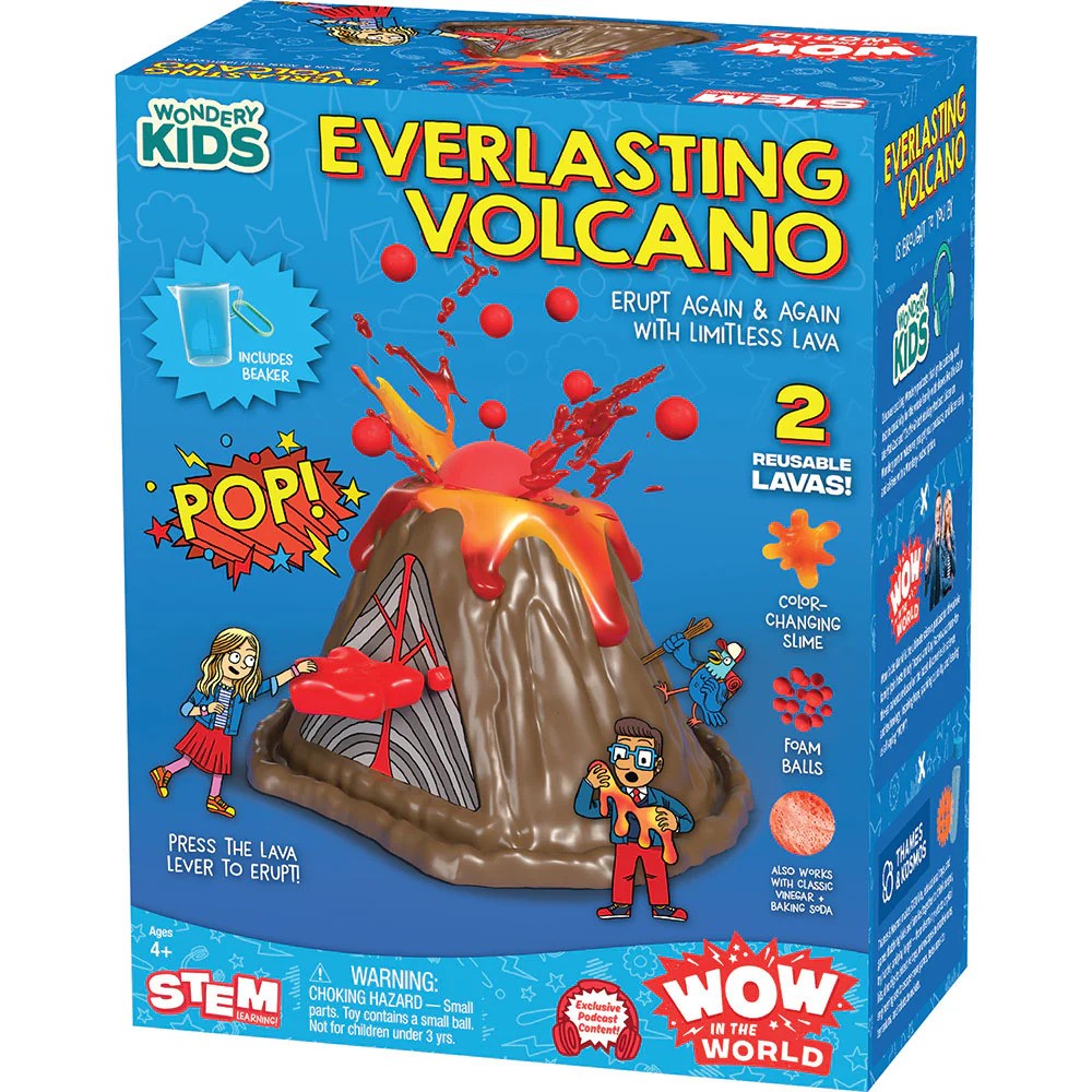 Wow in the World: Everlasting Volcano