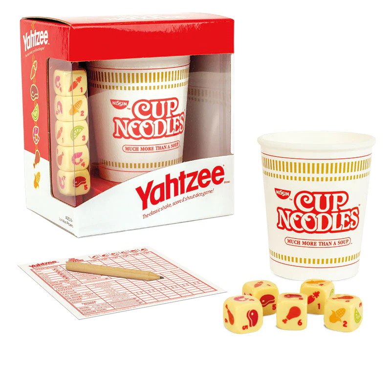 Yahtzee: Nissin Cup Noodles