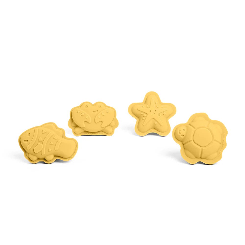 Yellow Silicone Sand Mold Set