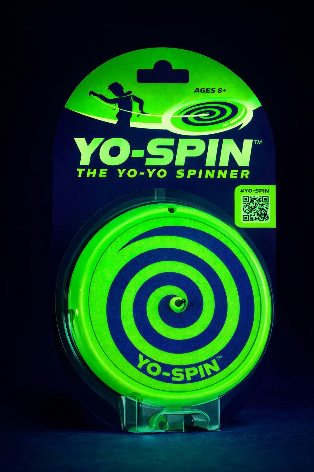 Yo-Spin Glow in the Dark