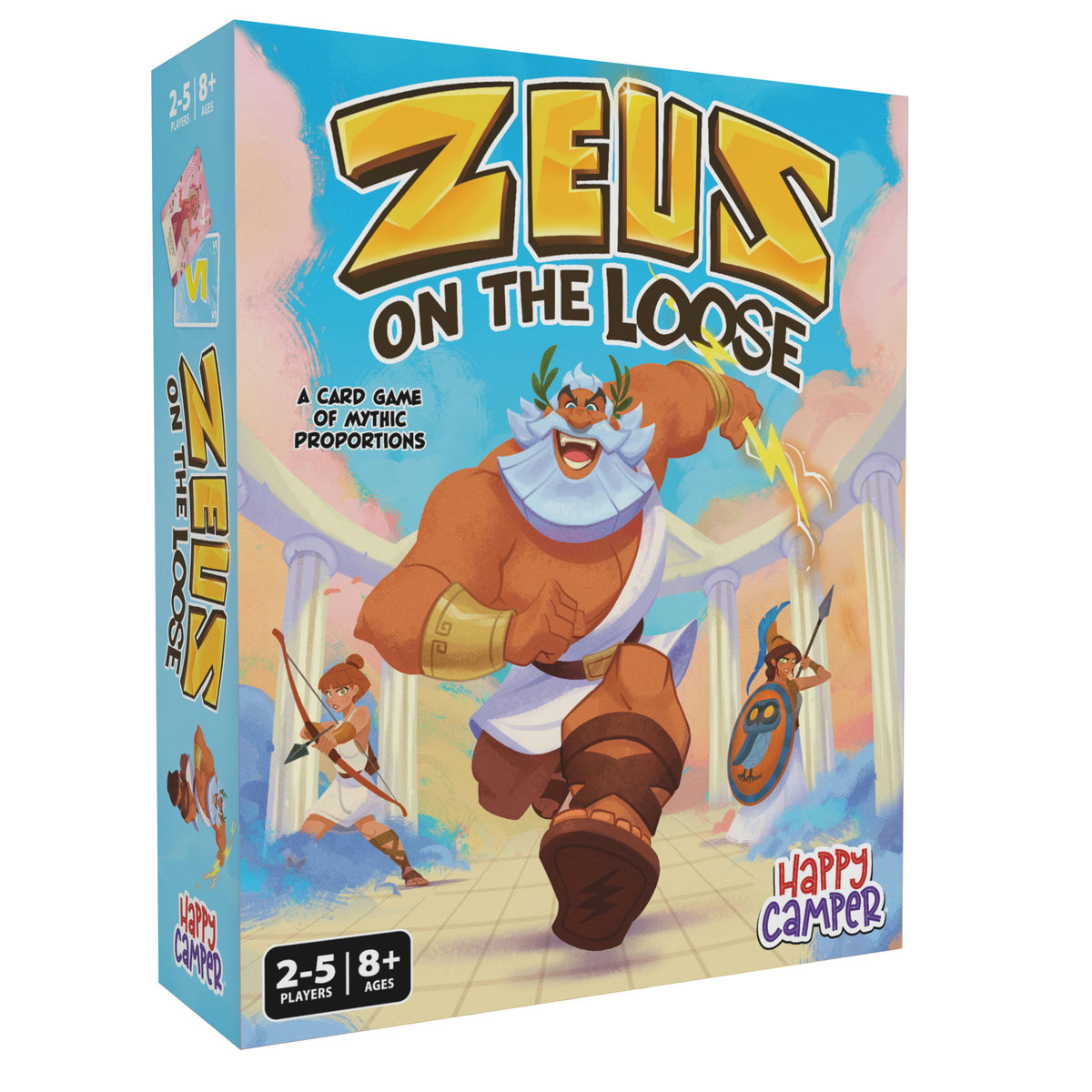 Zeus on the Loose Card Game