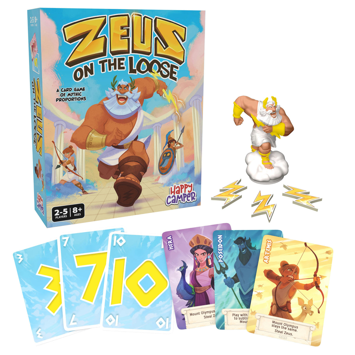Zeus on the Loose Card Game